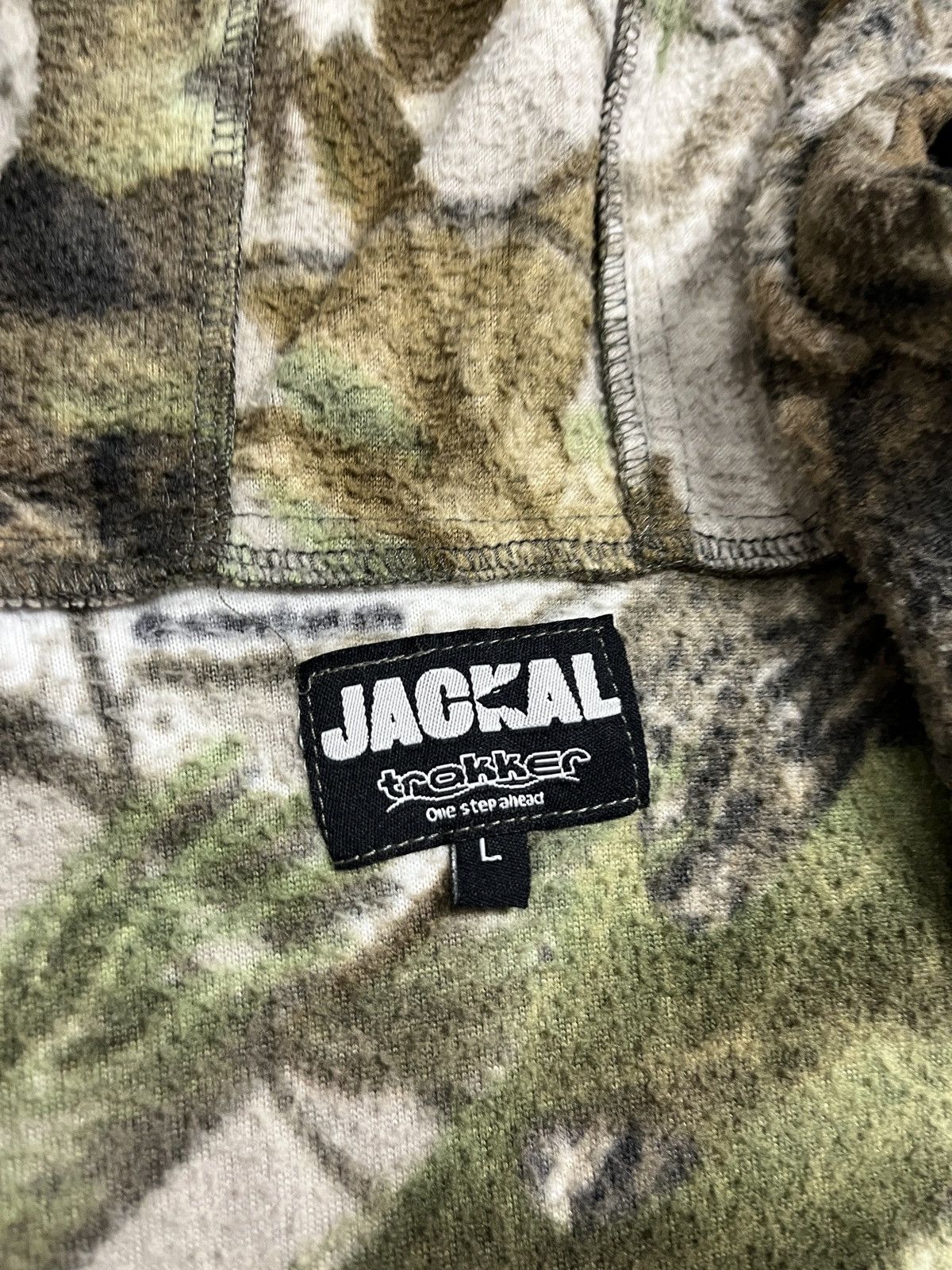 Japanese Brand × Realtree Crazy Vintage Y2K Realtree Zip Up Fleece Baggy Hoodie Rare Size US L / EU 52-54 / 3 - 14 Thumbnail