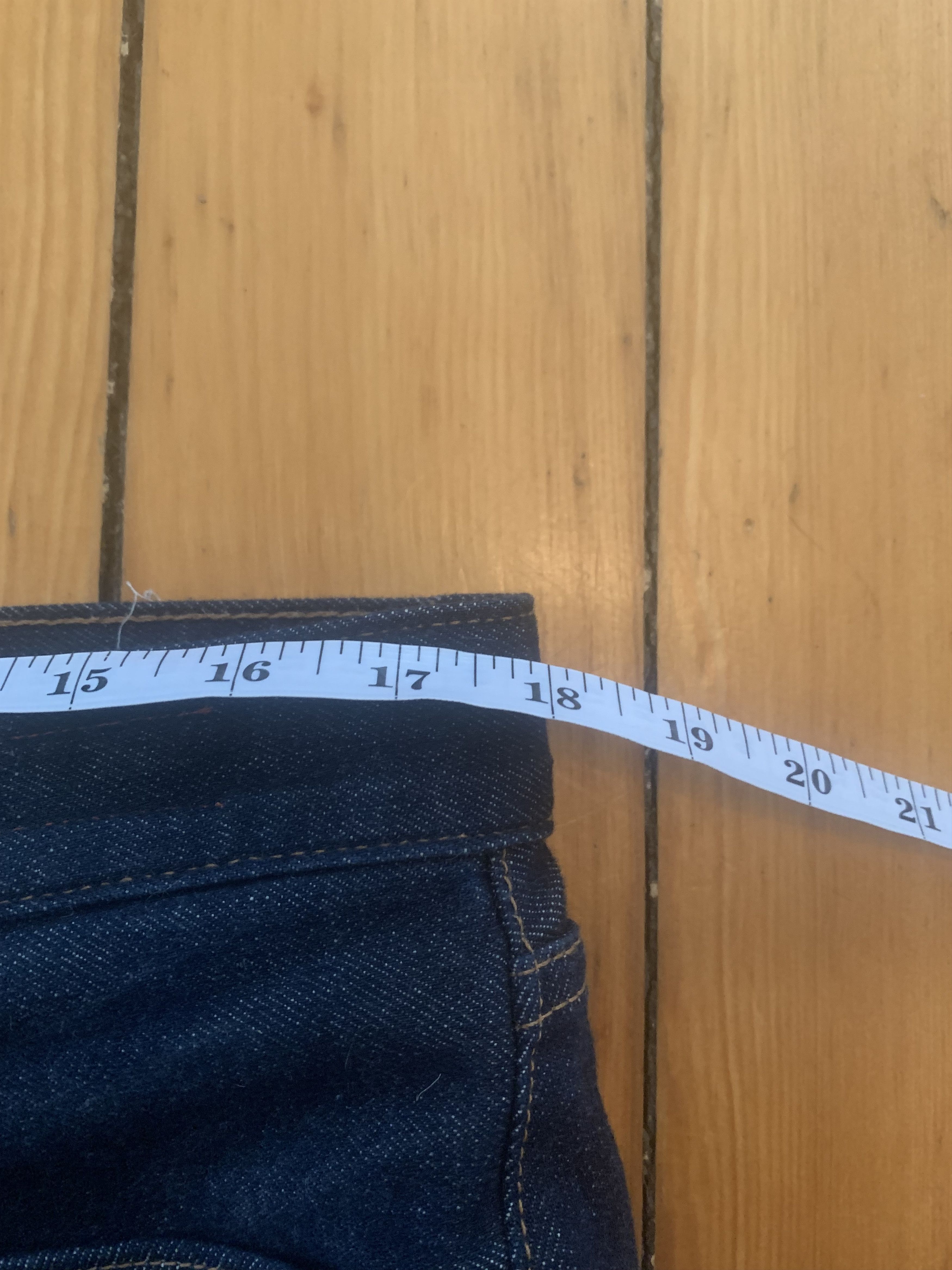 Hiroshi Kato Pen Slim 14 oz. Raw Size US 34 / EU 50 - 3 Thumbnail