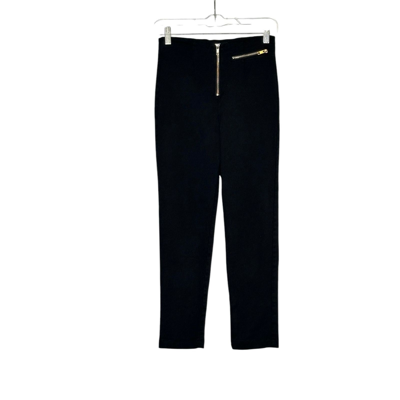Reformation Reformation black zippered skinny ankle pants size 2P Size 26" / US 2 / IT 38 - 5 Thumbnail