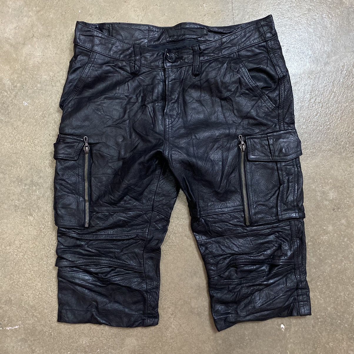 FUGA LEATHER PANTS RARE‼️