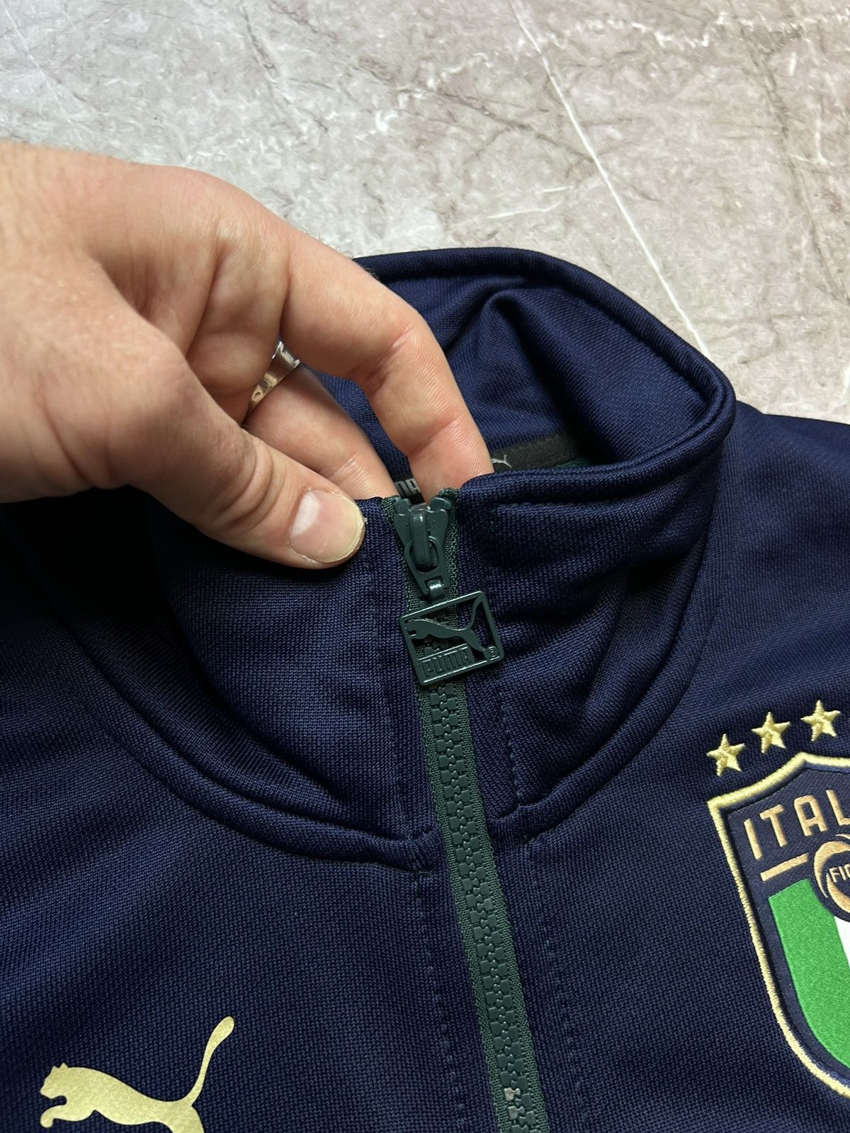 Puma × Vintage Puma Italia Vintage Football Zip Size US S / EU 44-46 / 1 - 10 Thumbnail