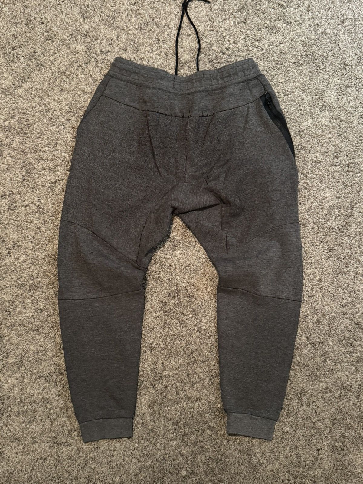 Nike Nike Tech Fleece Joggers Charcoal Heather – Size M Size US 30 / EU 46 - 5 Thumbnail
