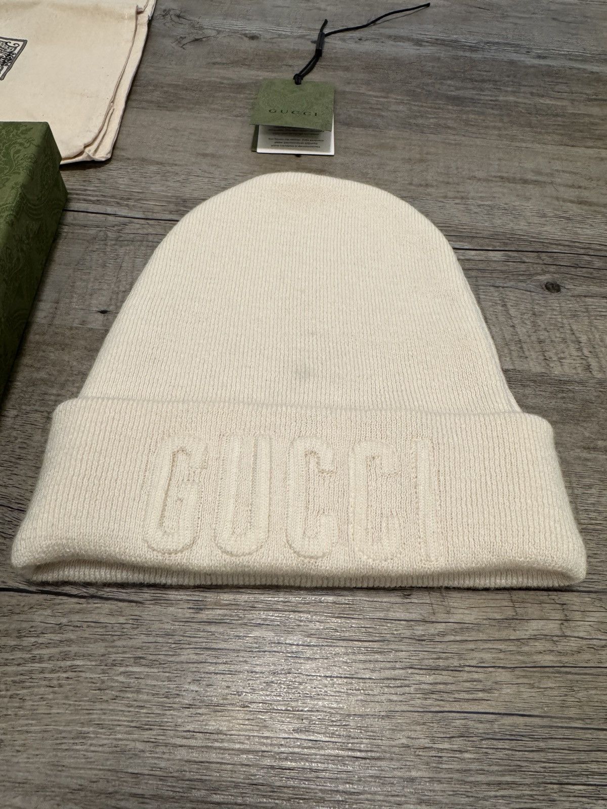 Gucci Gucci Wool Beanie Size ONE SIZE - 2 Thumbnail