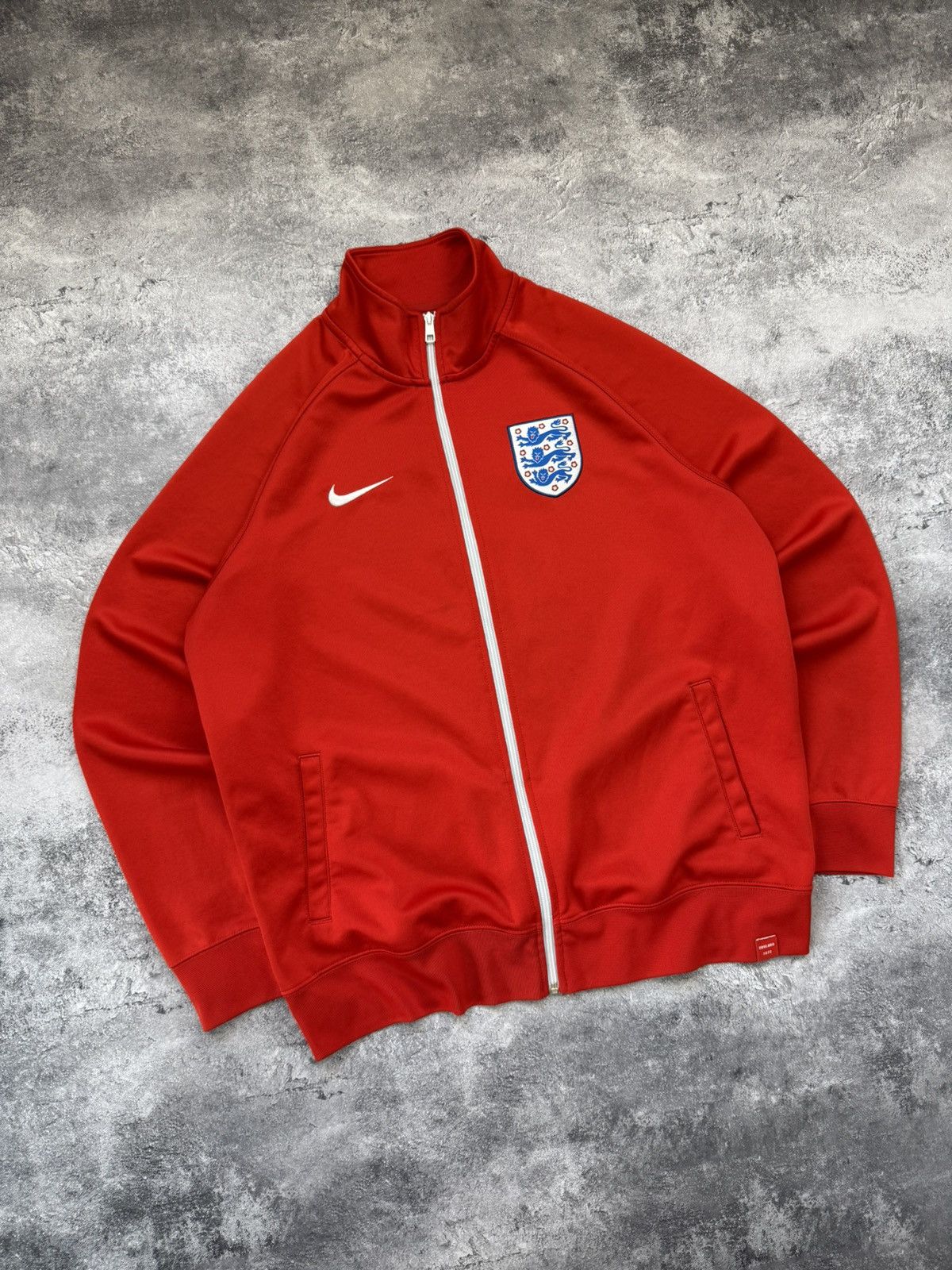 Nike Vintage Nike England Soccer Track Top Jacket Football Y2K Size US XL / EU 56 / 4 - 3 Thumbnail