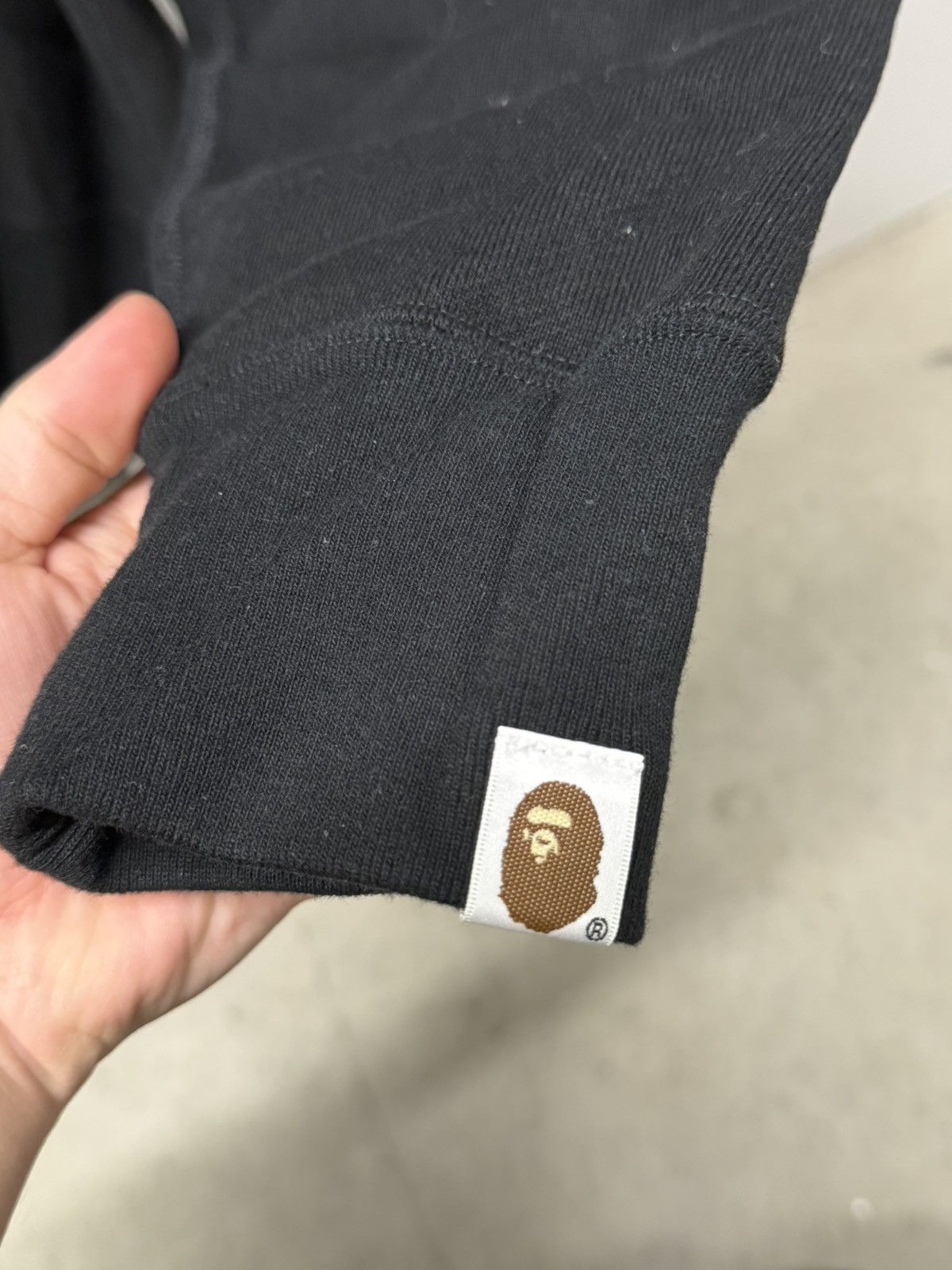 Bape Bape Oversized Black hoodie essentials Size US S / EU 44-46 / 1 - 6 Thumbnail