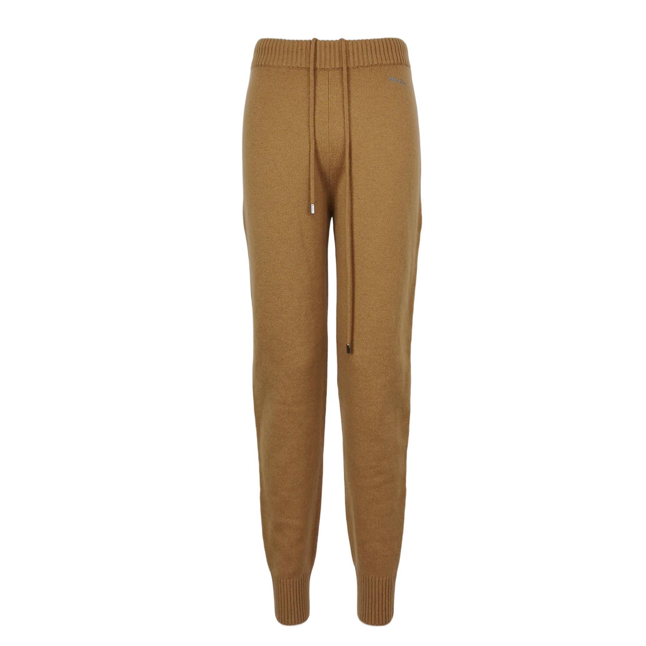 Prada Prada Cashmere Logo Trousers in Brown - dmc Size 38" / US 16 / IT 52 - 1 Thumbnail