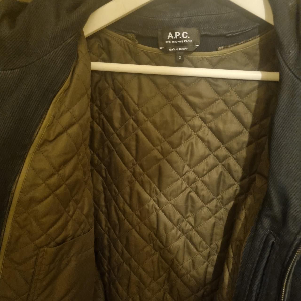 A.P.C. APC Navy Corduroy Parka Coat Size Small / Medium Size US S / EU 44-46 / 1 - 2 Thumbnail