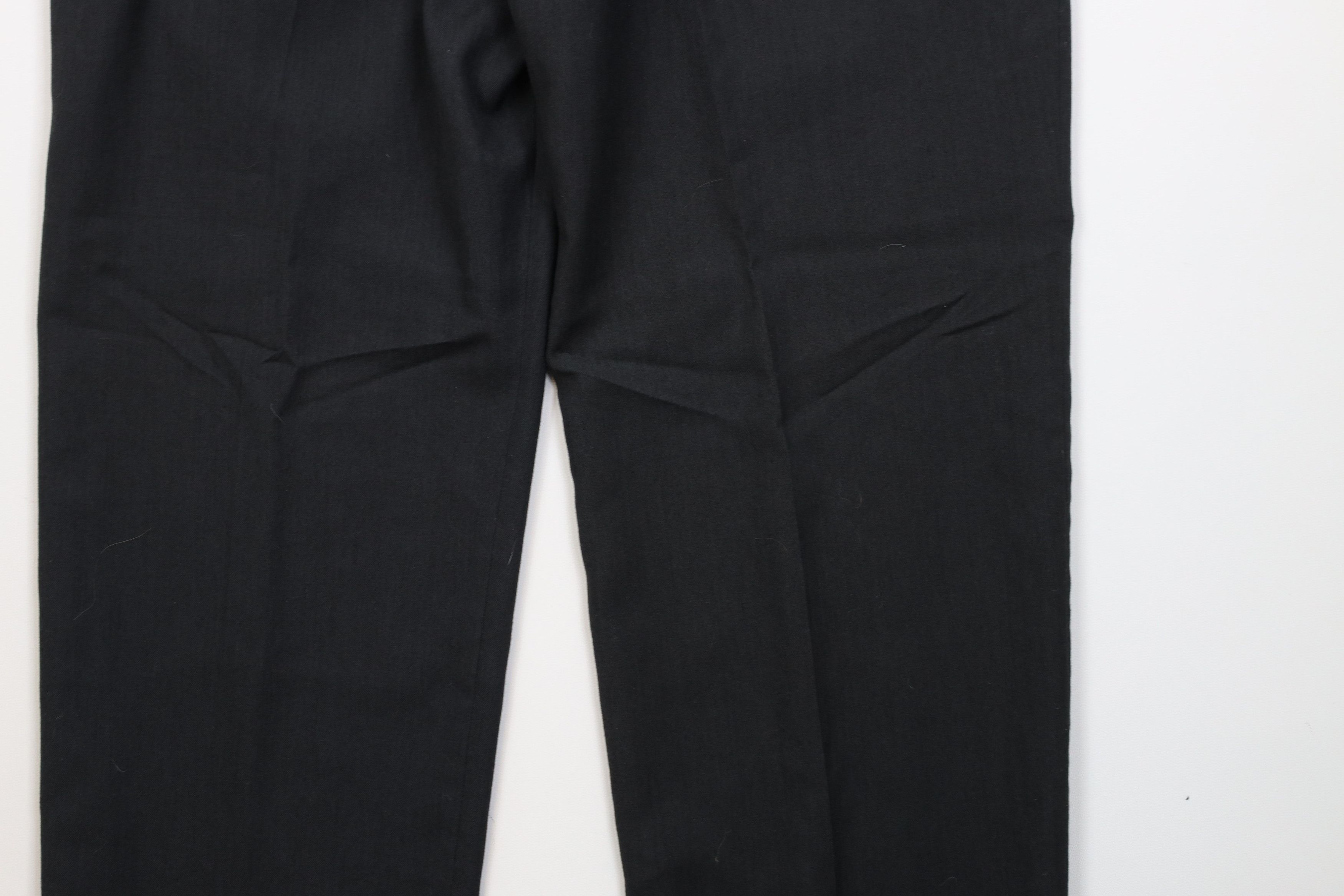 Vintage Vintage 90s Streetwear Worsted Blend Knit Wide Leg Pants Size US 30 / EU 46 - 12 Thumbnail