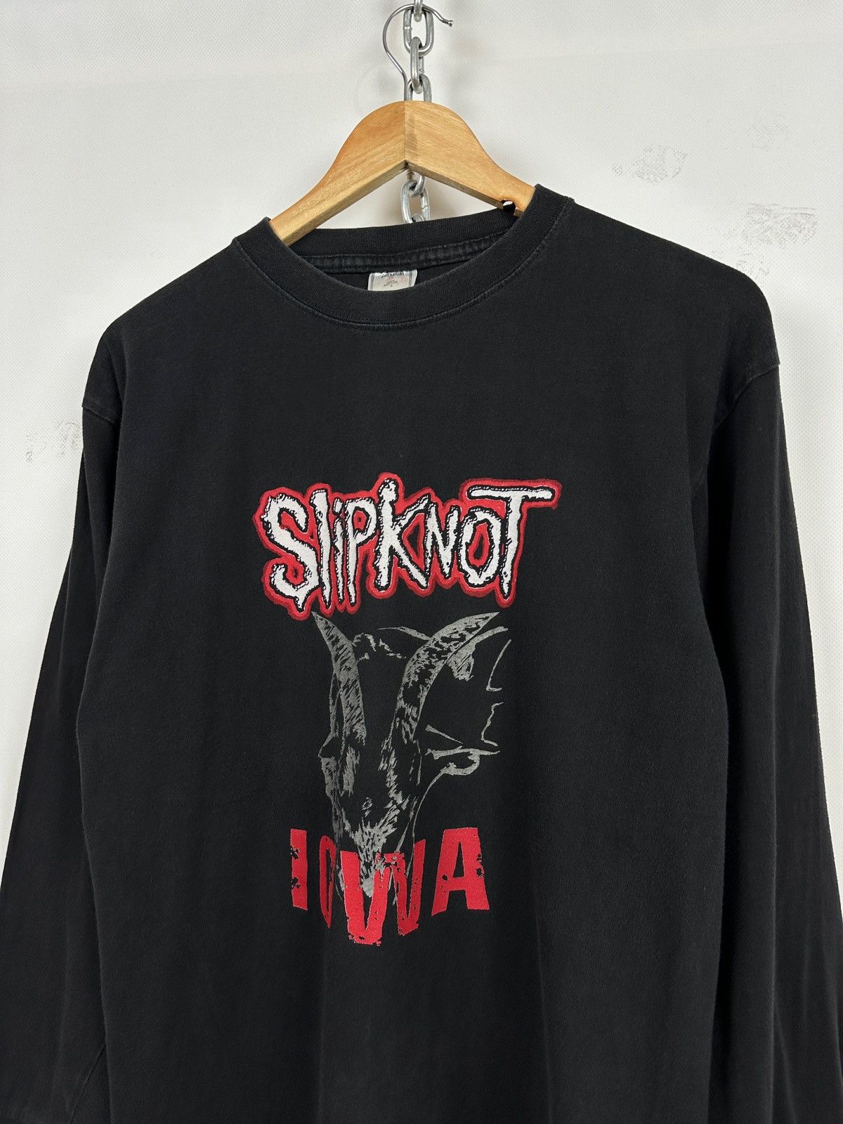Band Tees Vintage Slipknot Iowa Band Long Sleeve T-Shirt Size US S / EU 44-46 / 1 - 4 Thumbnail