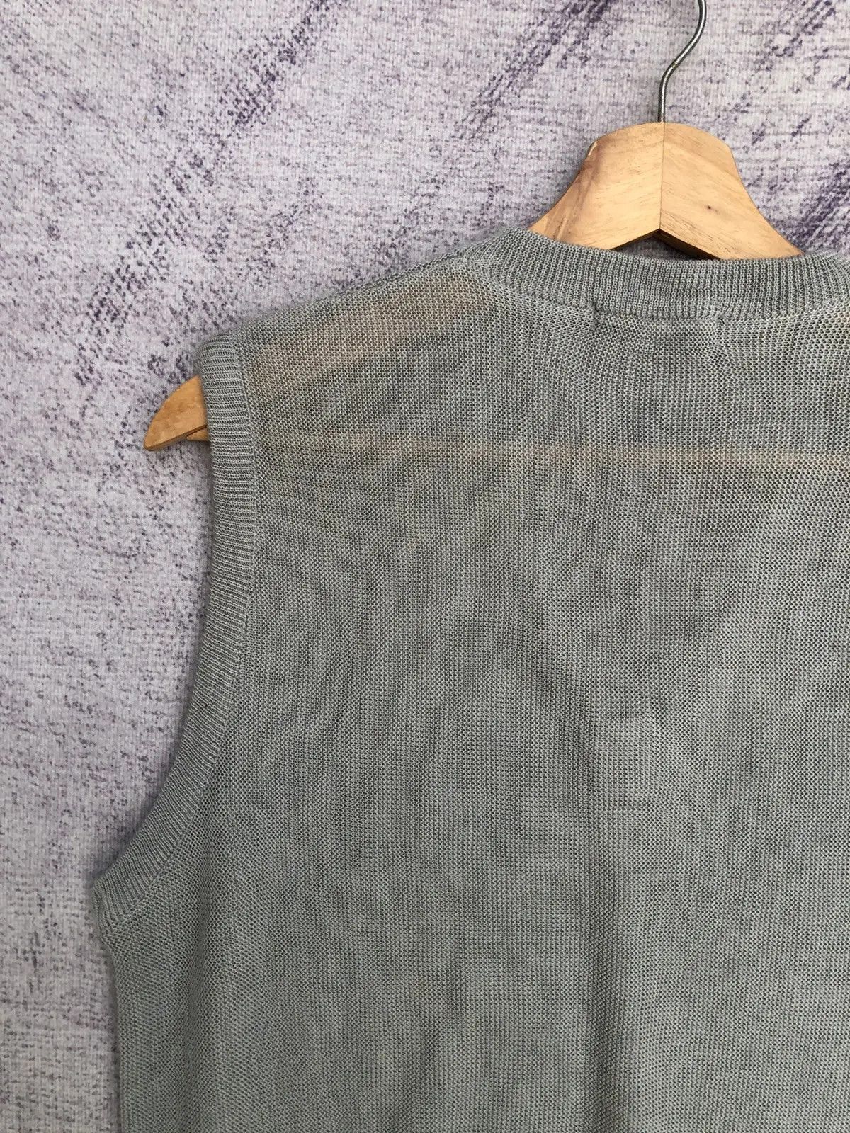 Designer × Olive Vintage Torrey Pines Checked Box V-Net Vest Size US S / EU 44-46 / 1 - 11 Thumbnail