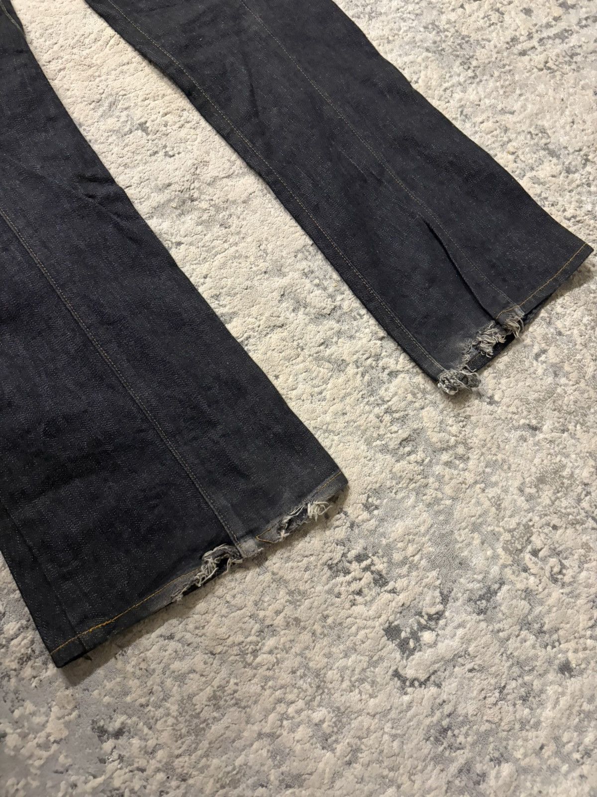 Obelisk Marquis - Black Bootcut Cowboy Jeans Size US 34 / EU 50 - 10 Thumbnail