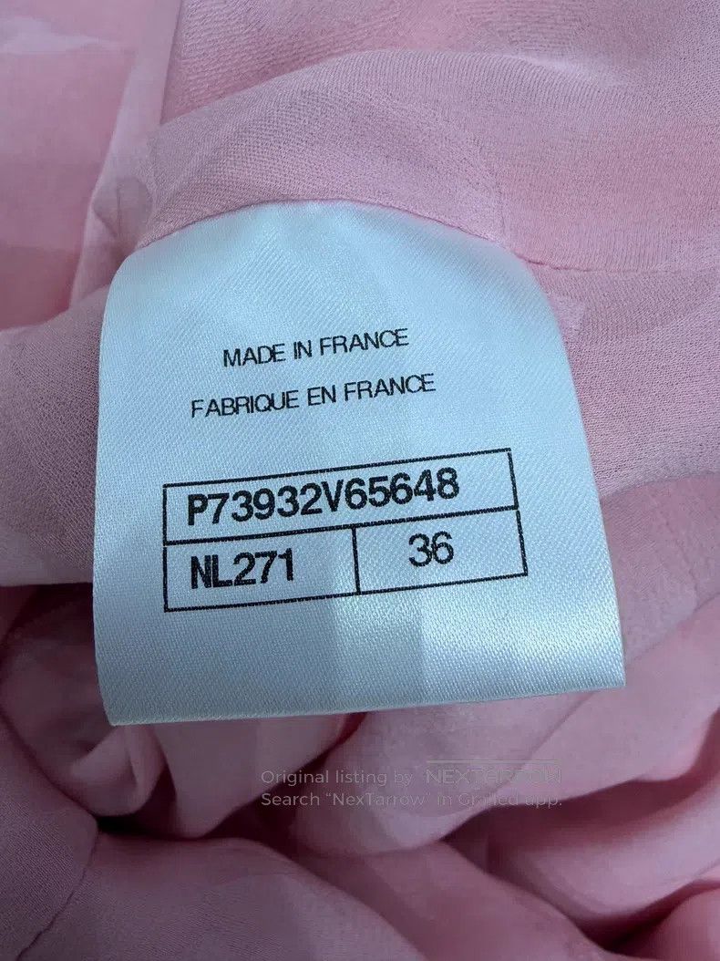 Chanel Chanel Pink rhinestone tweed dress Size XS / US 0-2 / IT 36-38 - 5 Thumbnail
