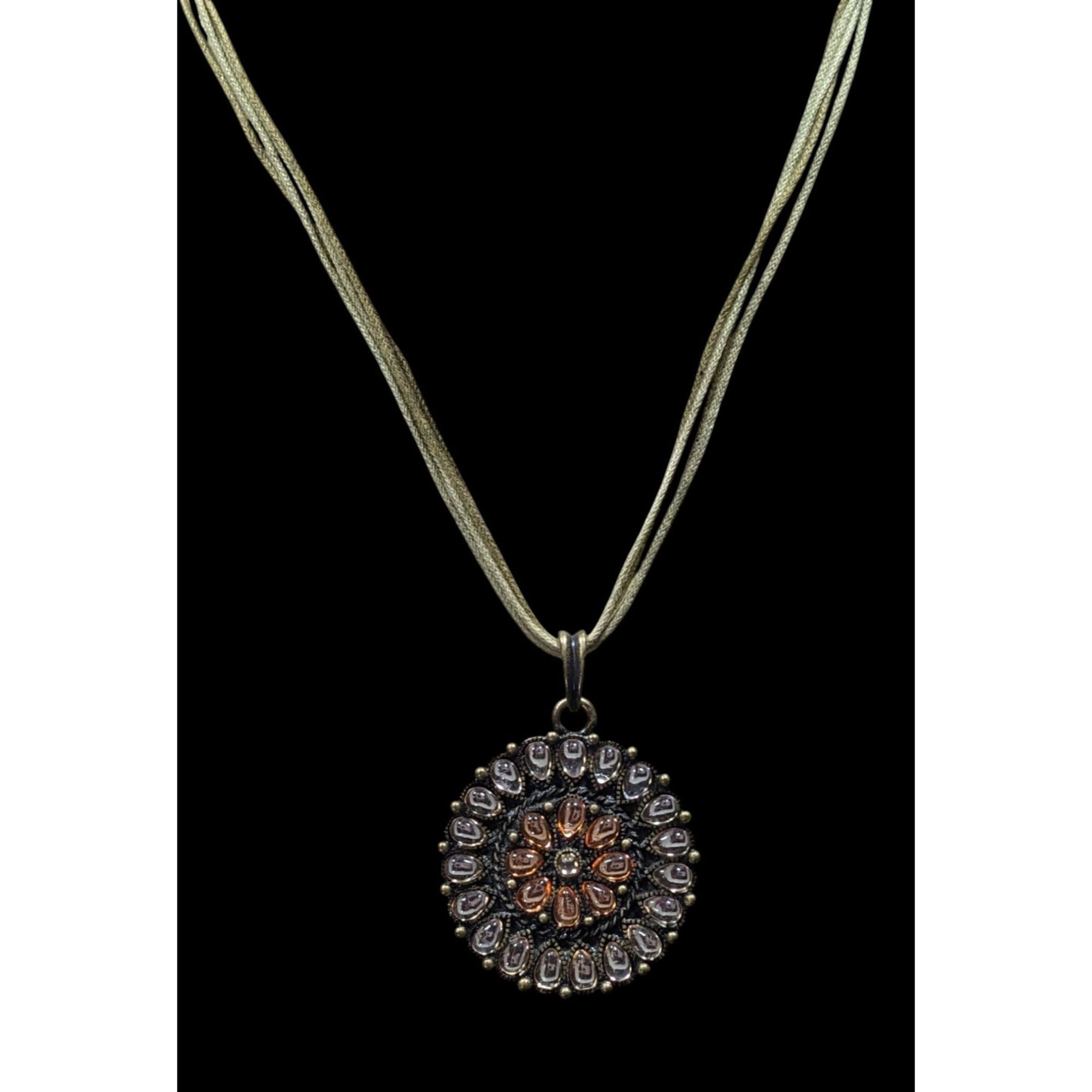 Other Premier Designs Vintage Gemmed Amulet Pendant Necklace With Size ONE SIZE - 2 Thumbnail