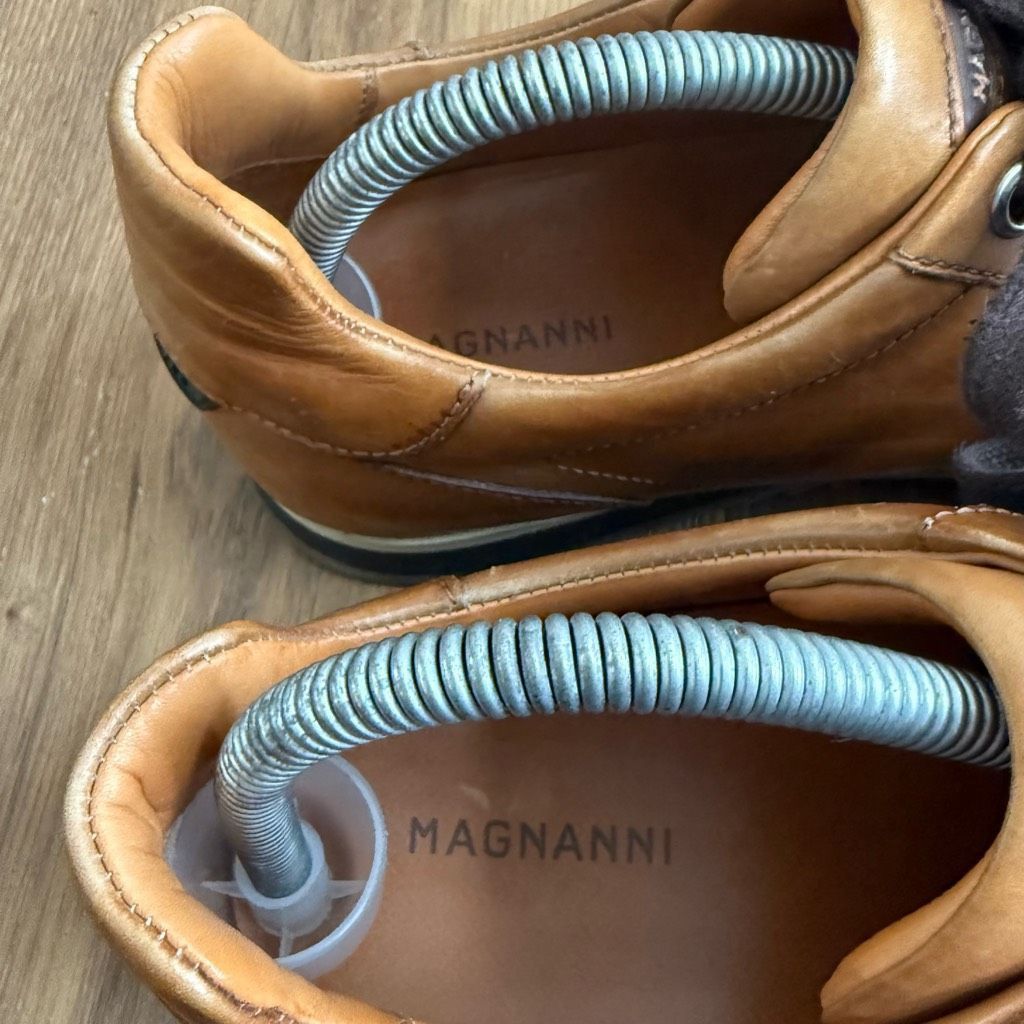 Magnanni Magnanni Lizandro Leather Athletic Trainer Cuero Tan Brown $ Size US 9 / EU 42 - 10 Thumbnail