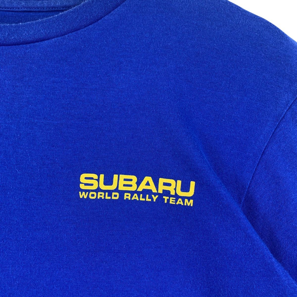 Japanese Brand SUBARU World Rally team back hit printed tee Size US M / EU 48-50 / 2 - 7 Thumbnail