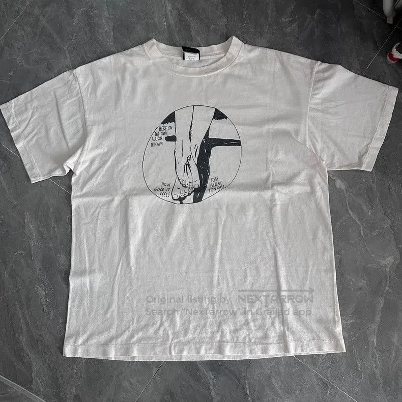 Saint Michael Saint Michael God's jade feet washed white short sleeves Size US XL / EU 56 / 4 - 1 Thumbnail