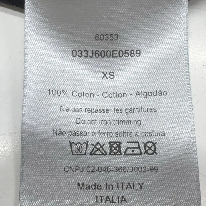 Other Dior Shawn Stussy Collaboration Black T-Shirt 0079-2507 Size US XS / EU 42 / 0 - 4 Thumbnail