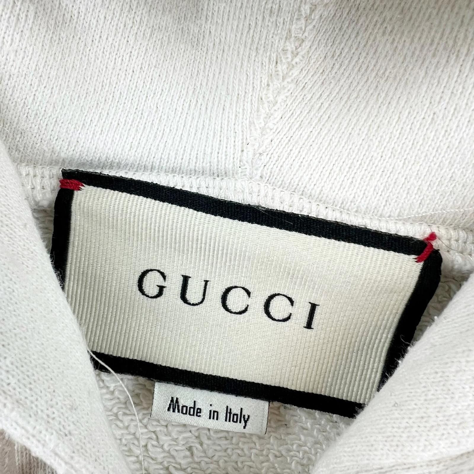 Gucci Gucci Sequin Blade Cream Hoodie Size US XS / EU 42 / 0 - 7 Thumbnail