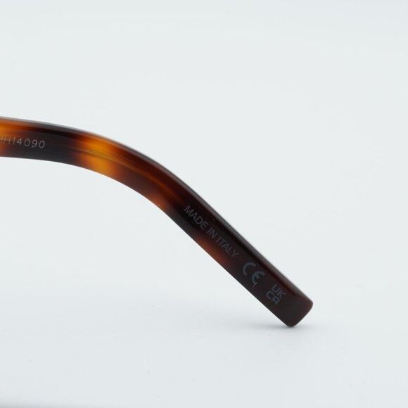 Saint Laurent Paris Saint Laurent SL M143 OPT 003 Eyeglasses Havana 51mm Square Size ONE SIZE - 9 Thumbnail