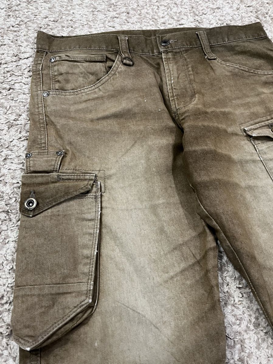 Japanese Brand FRIDAY SALE‼️🔥 Avant Garde Iz Frontier Skinny Punk Cargo Size US 33 - 4 Thumbnail