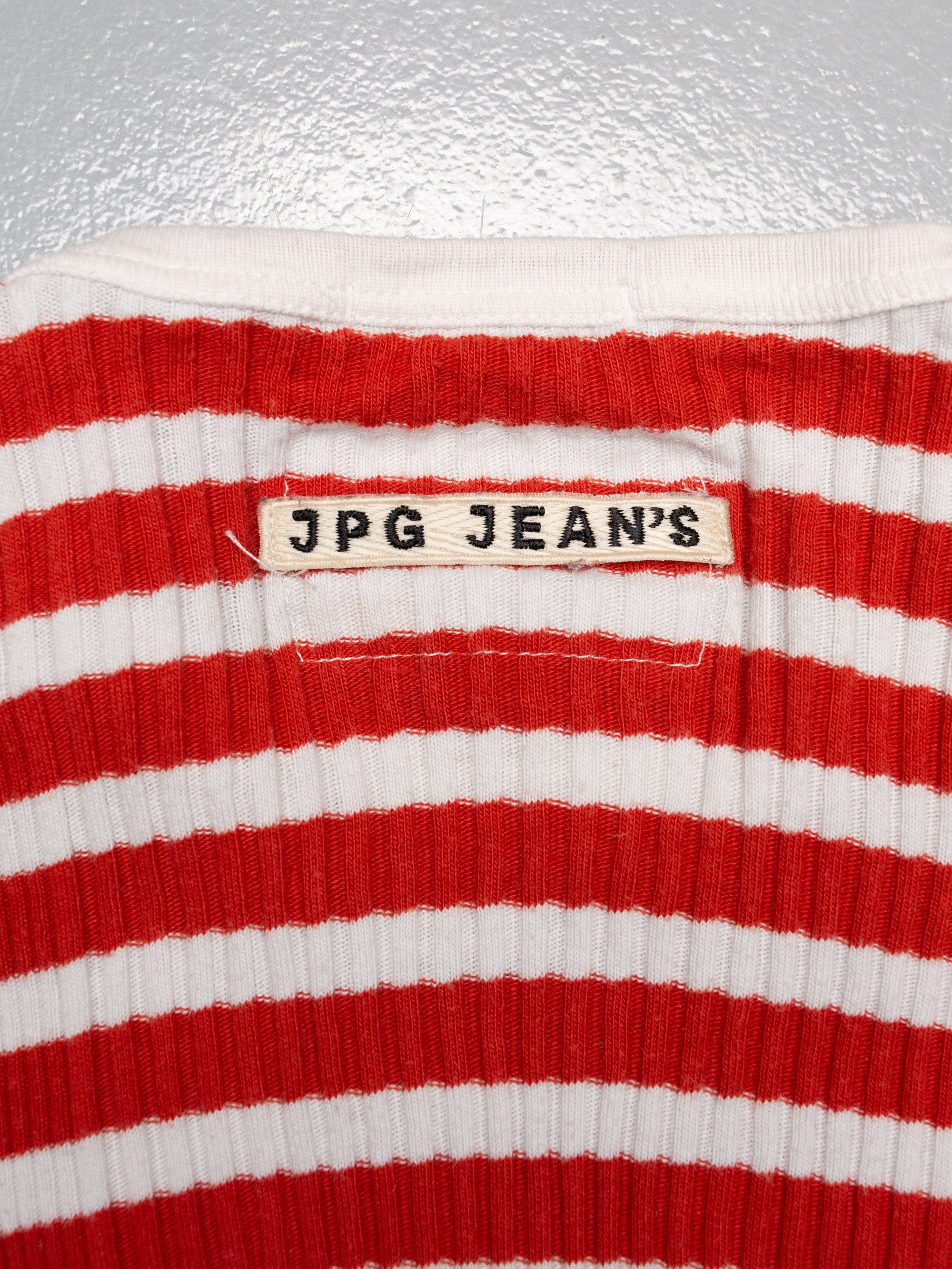 Jean Paul Gaultier vintage JPG.Jean's men's striped long sleeve - size S Size US S / EU 44-46 / 1 - 3 Thumbnail