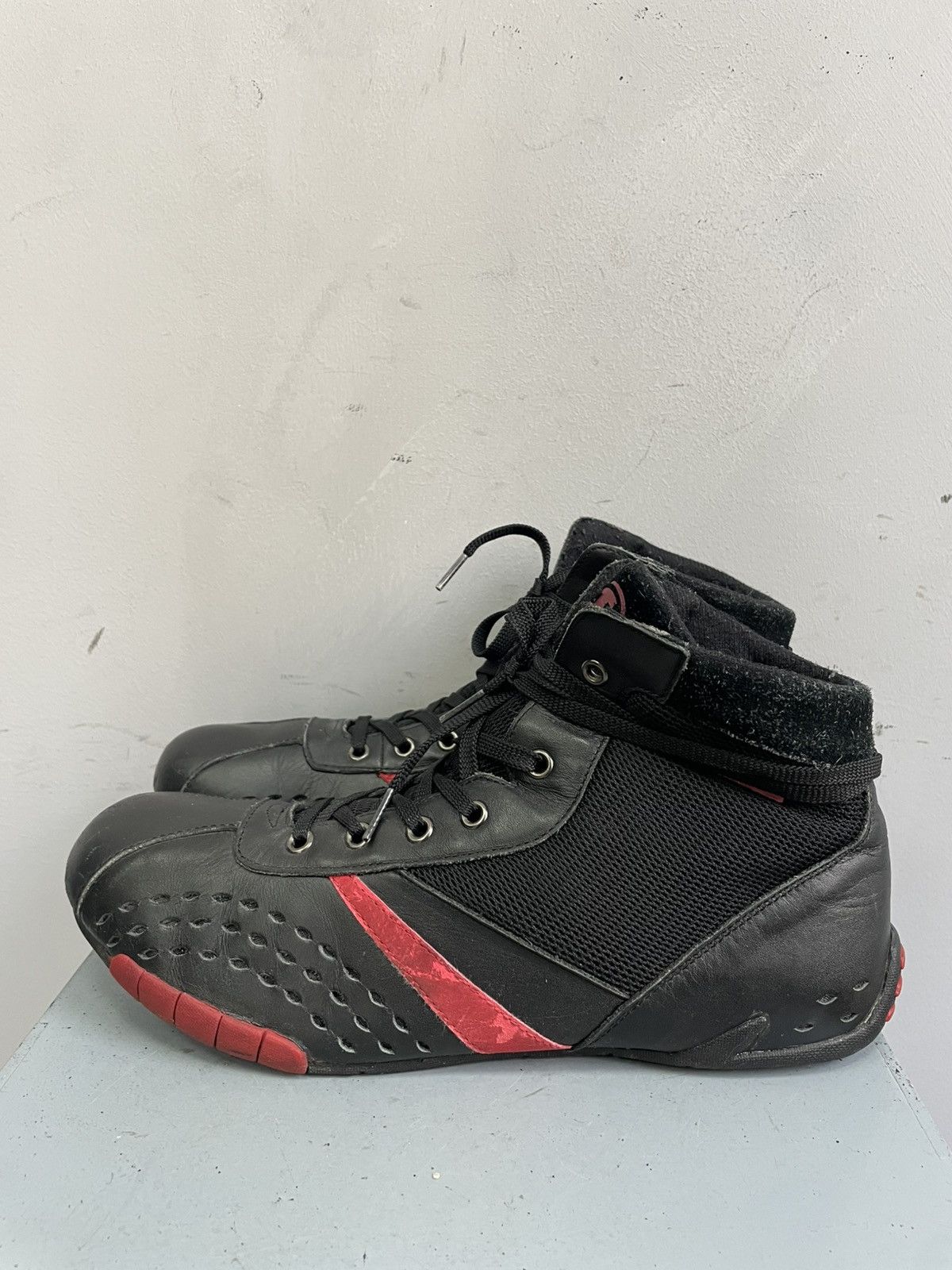 Alpinestars Margiela style leather moto boots fashion style archive y2k Size US 12 / EU 45 - 4 Thumbnail