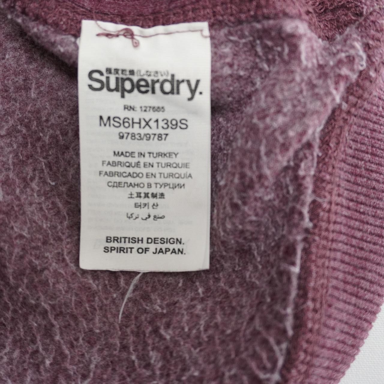 Superdry Men's Sweatshirt Superdry Size US XXL / EU 58 / 5 - 16 Thumbnail