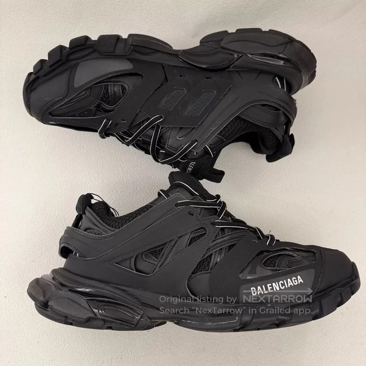 Balenciaga balenciaga track 1.0 black sneakers for men. Size US 10 / EU 43 - 7 Thumbnail