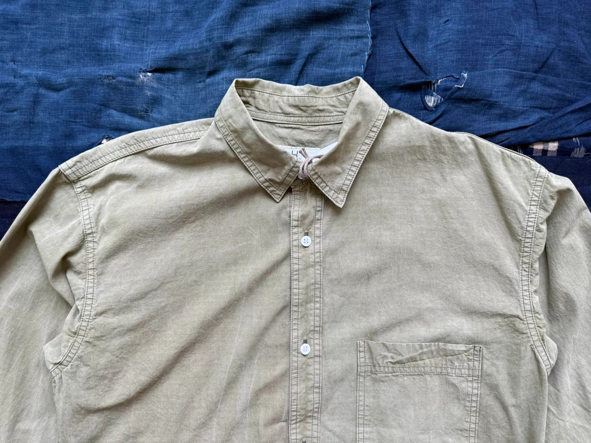 Herill HERILL 25SS Nippon Dyed Ripstop LS Green Size 1 Size US S / EU 44-46 / 1 - 3 Thumbnail