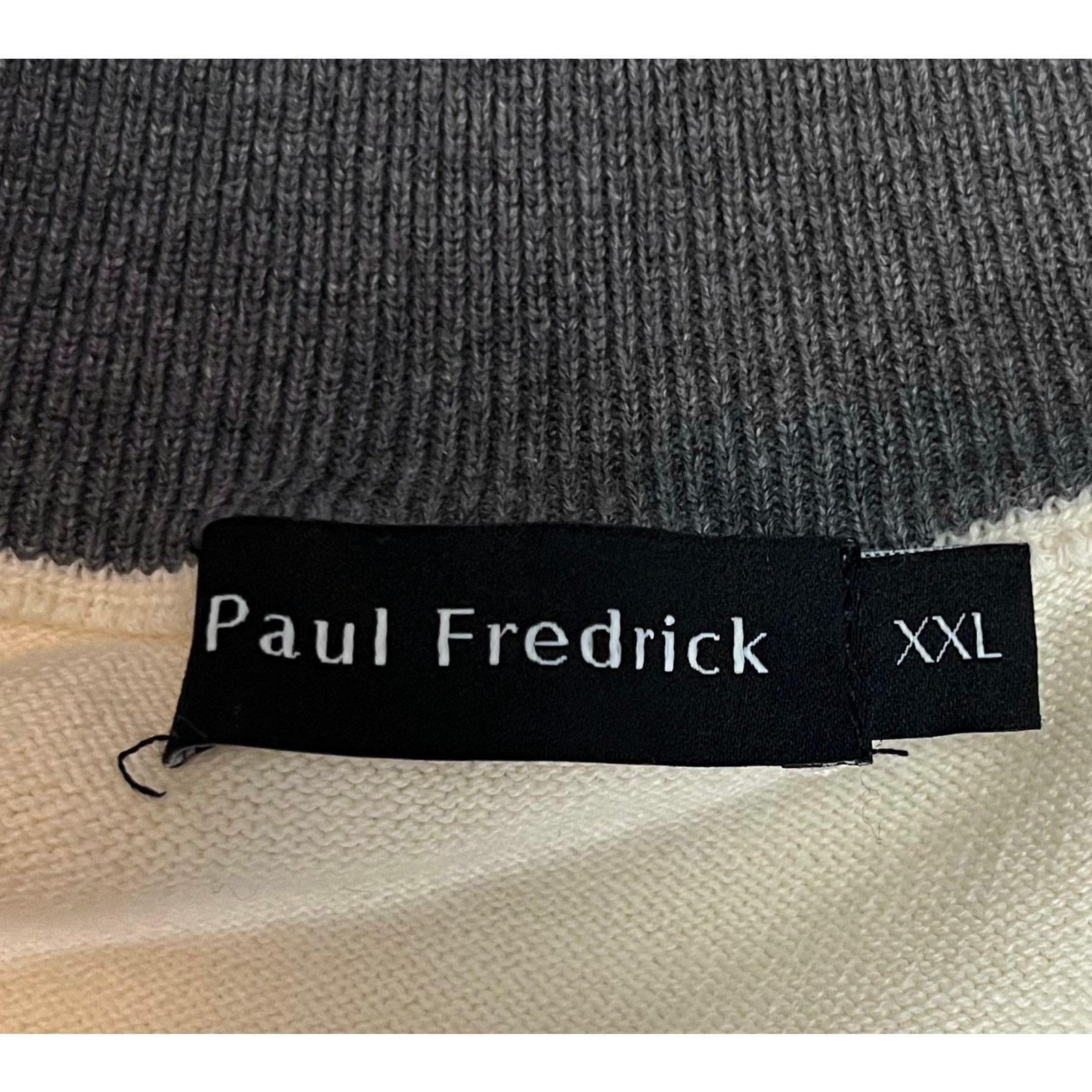 Paul Fredrick Paul Fredrick Men’s 1/4 Zip Sweater XXL - NetApp Size US XXL / EU 58 / 5 - 4 Thumbnail