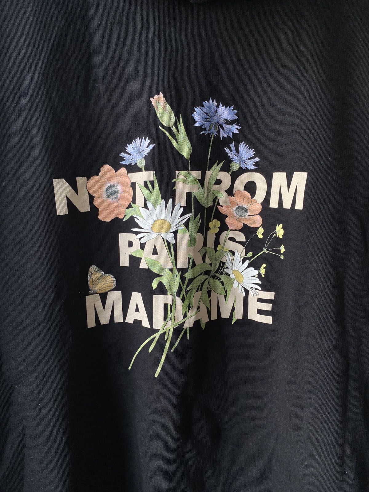Drole De Monsieur Drole De Monsieur Not From Paris Maddame Black Hoodie Size US L / EU 52-54 / 3 - 10 Thumbnail