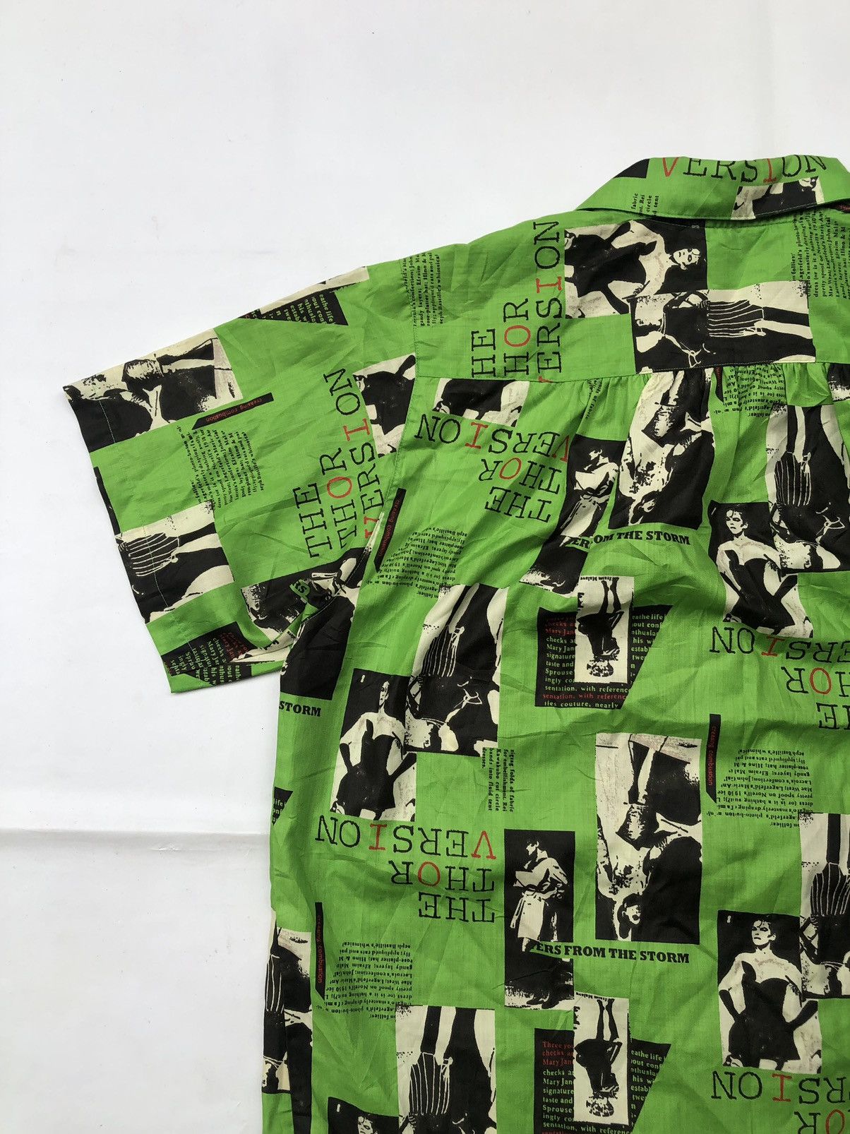 Yohji Yamamoto Japanese Mercredi Yoshimura Perfect Artwork Button Shirt Tee Size US M / EU 48-50 / 2 - 11 Thumbnail