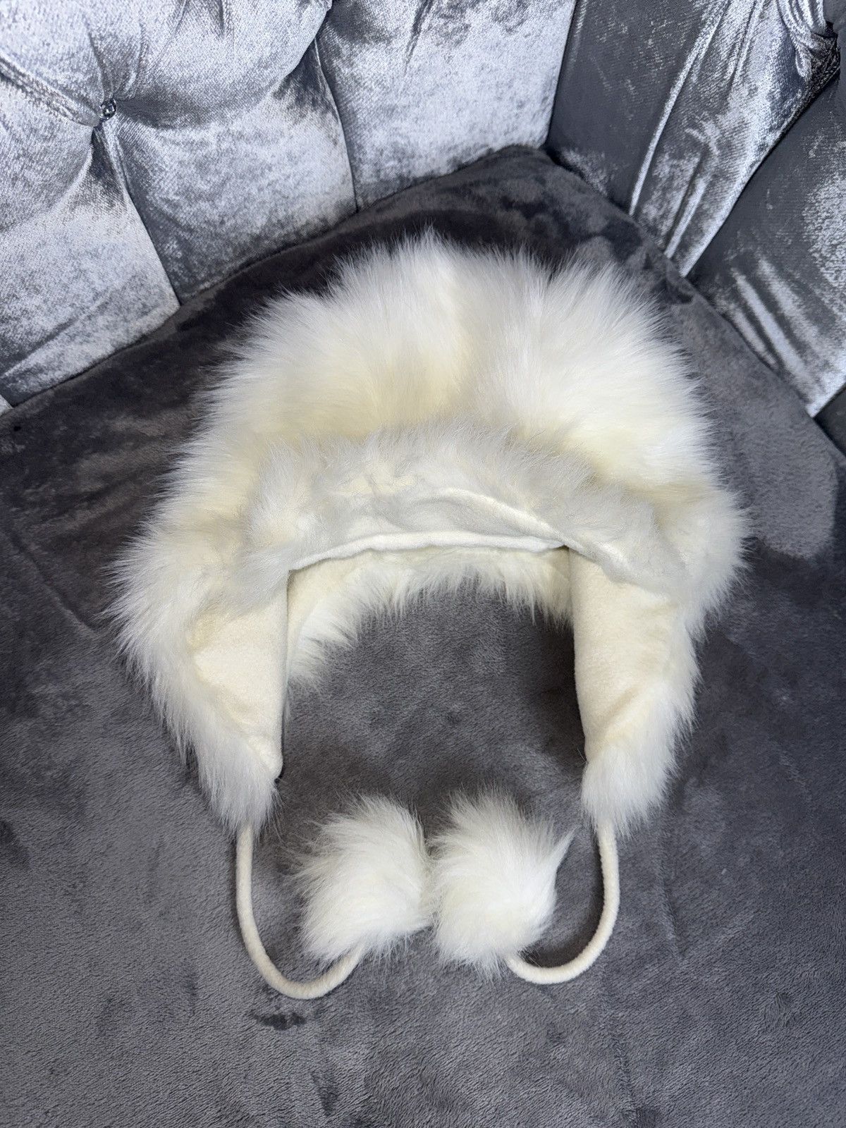 Japanese Brand Y2k avantgarde ushanka pilot hat winter russian hat japan Size ONE SIZE - 5 Thumbnail