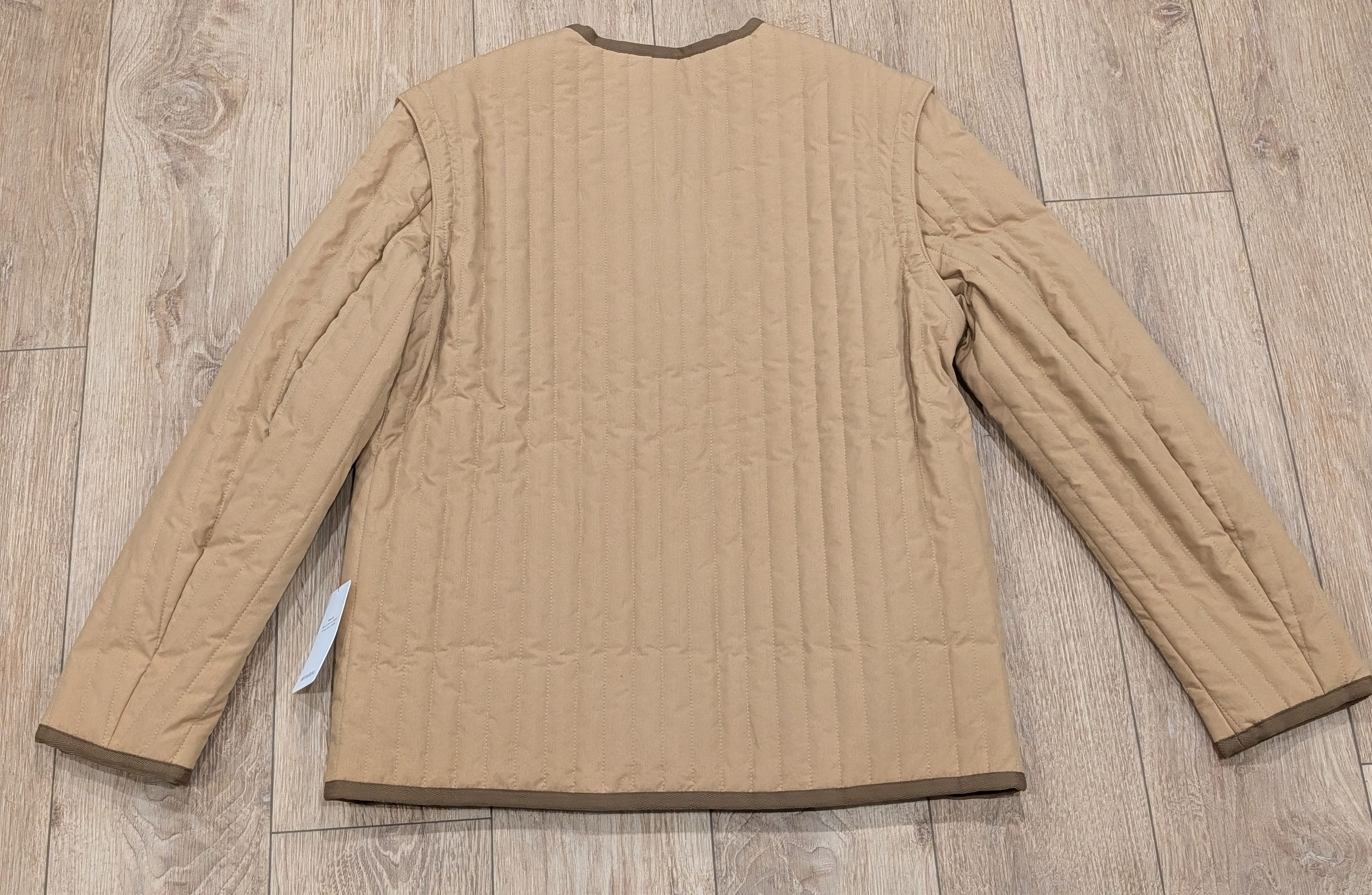 Nanushka Mens NANUSHKA "Loris" Quilted Jacket Beige Large Size US L / EU 52-54 / 3 - 5 Thumbnail