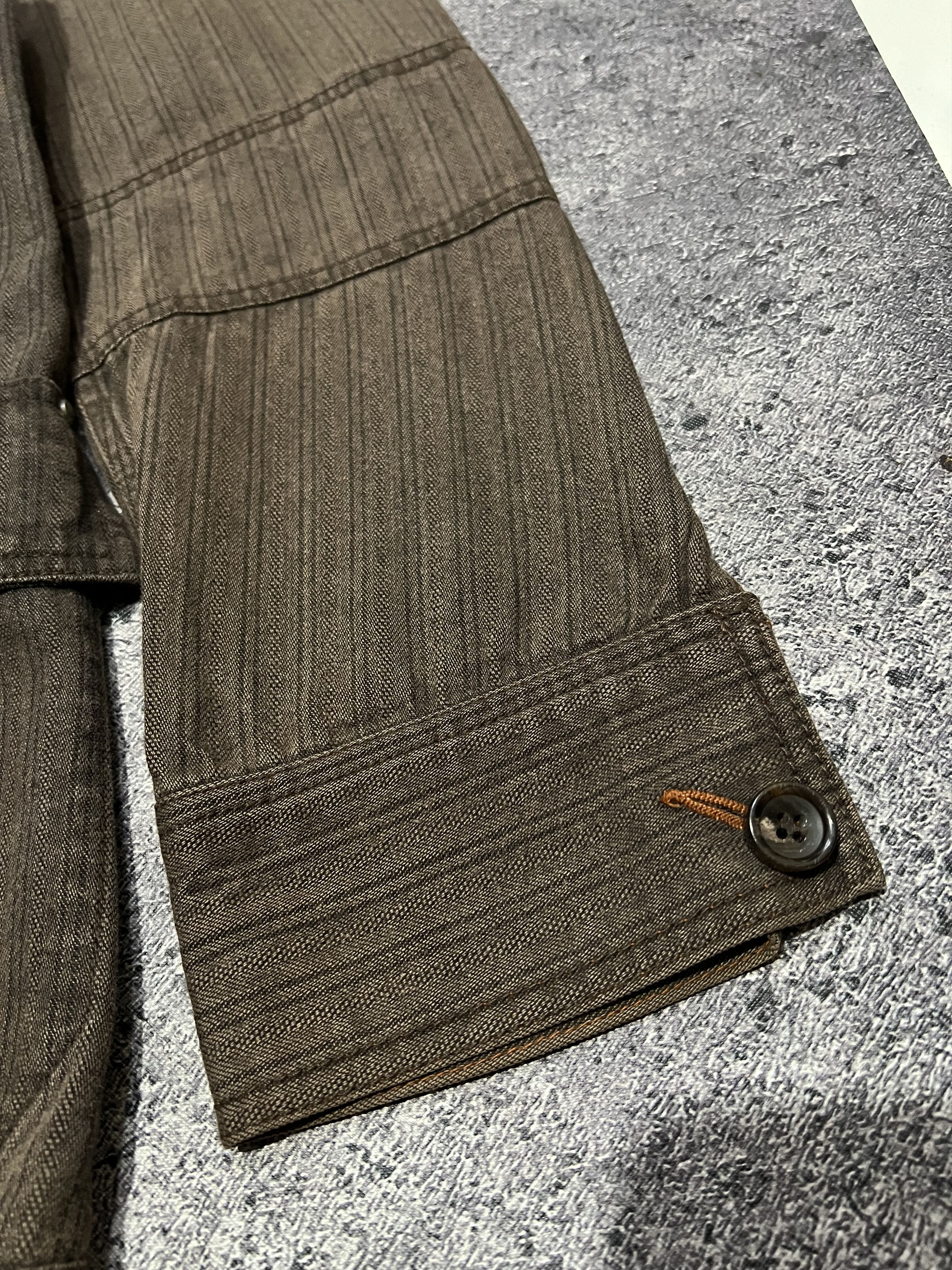 Nicole Club 2000s Nicole Club For Men Stripe Chore Work Ifsix y2k Lgb Size US M / EU 48-50 / 2 - 5 Thumbnail