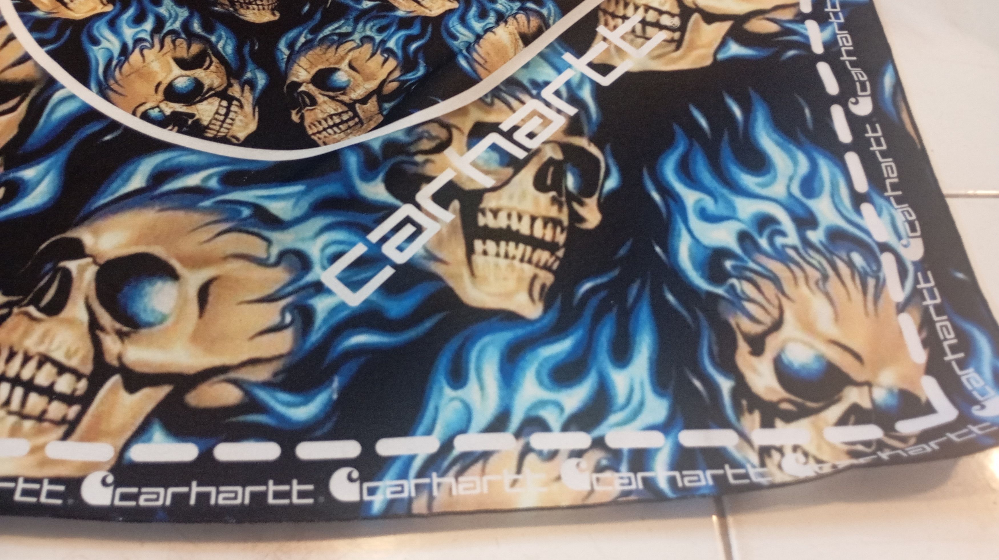 Band Tees Skulls Bandana Handkerchief Rock Band Streetwear Size ONE SIZE - 3 Thumbnail