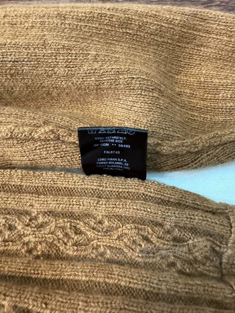 Loro Piana Loro Piana Cashmere Sweater, Camel Color, Classic Style Size US L / EU 52-54 / 3 - 5 Thumbnail