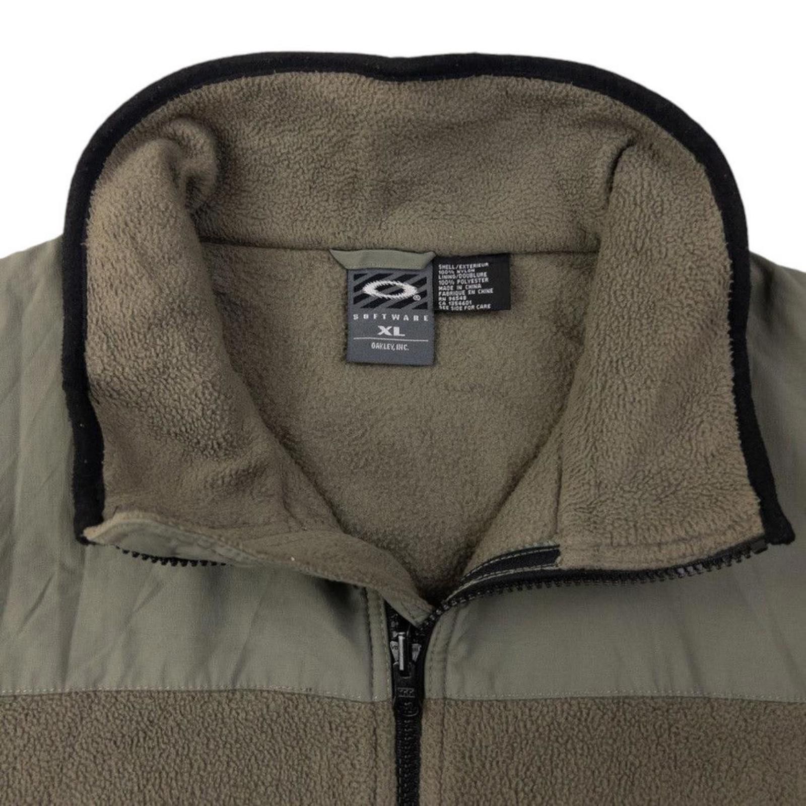 Oakley Vintage Oakley Zip Up Fleece Gilet Size XL Size US XL / EU 56 / 4 - 3 Thumbnail