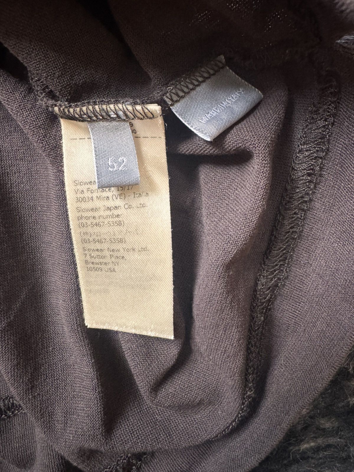 Zanone Zanone Ice Cotton Long-Sleeve Polo, Dark Brown, Size 52 (L) Size US L / EU 52-54 / 3 - 3 Thumbnail