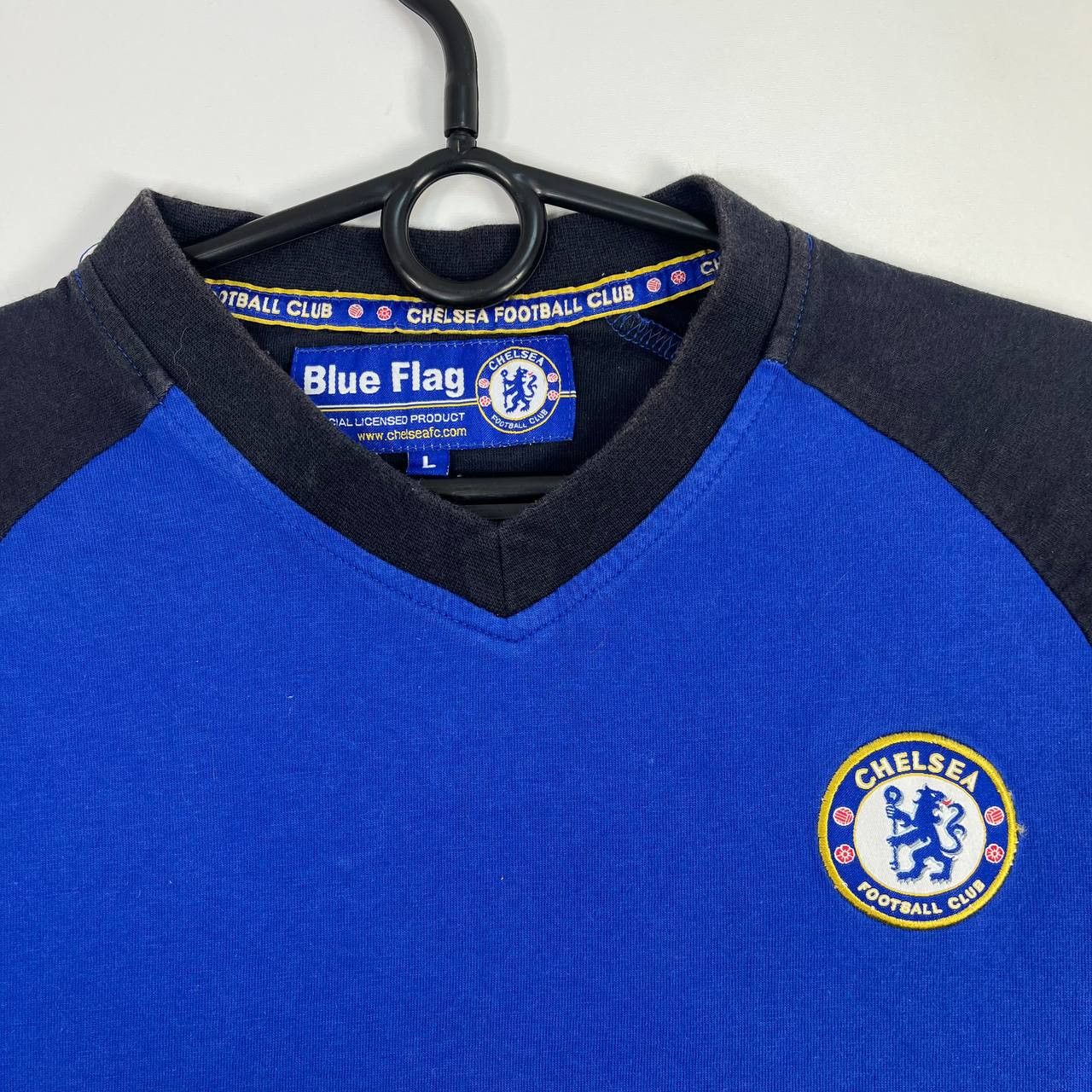 Other Chelsea FC Blue Flag T Shirt Football Soccer Casua Size L Size US L / EU 52-54 / 3 - 2 Thumbnail