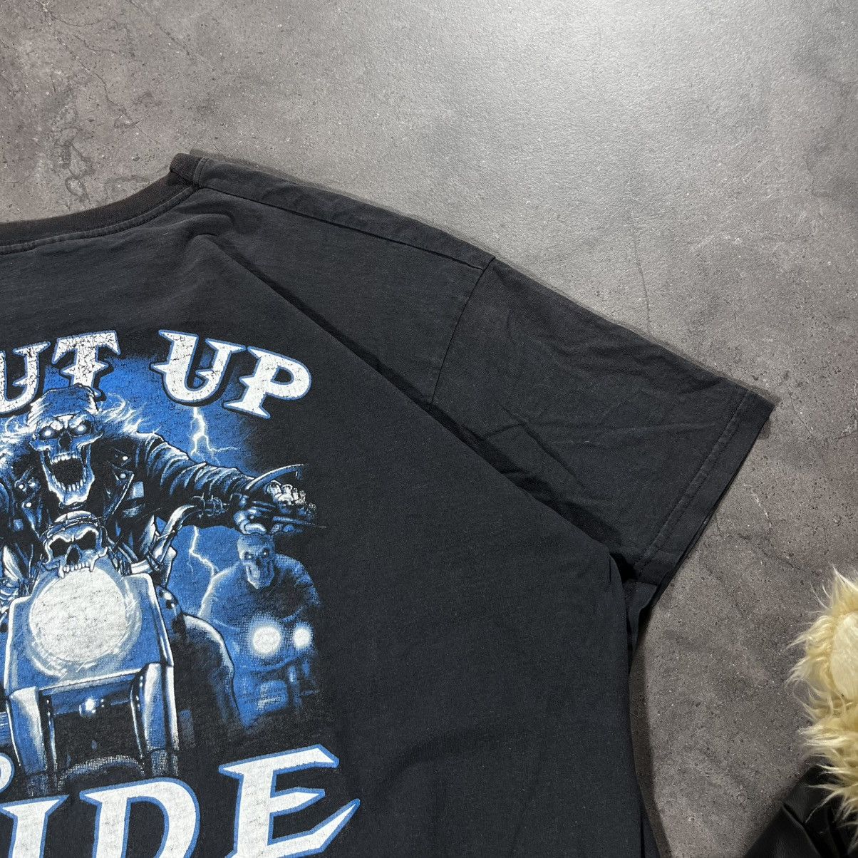Harley Davidson Harley Davidson 00s Vintage Death Rider Big Logo Tee Tshirt Size US XL / EU 56 / 4 - 5 Thumbnail