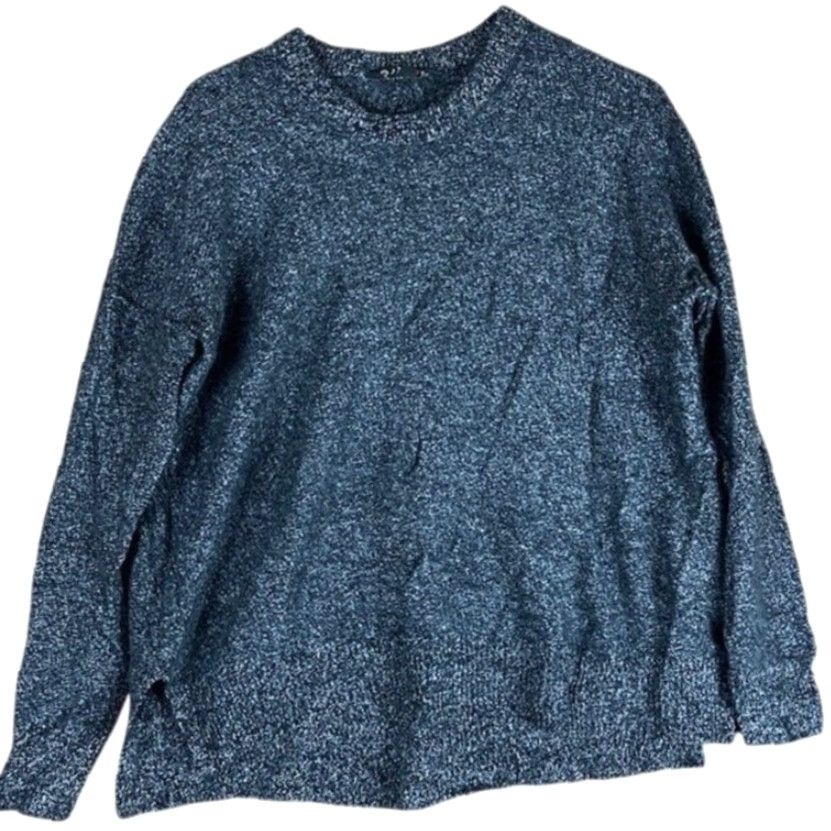 Athleta Athleta Womens Sweater Charcoal Crew Neck Pullover Wool Cashmere XS Size XS / US 0-2 / IT 36-38 - 2 Thumbnail