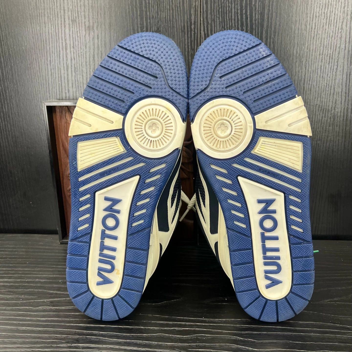 Louis Vuitton LV Skate Blue/White US8.5/42.5 New Original Box Size US 8.5 / EU 41-42 - 7 Thumbnail