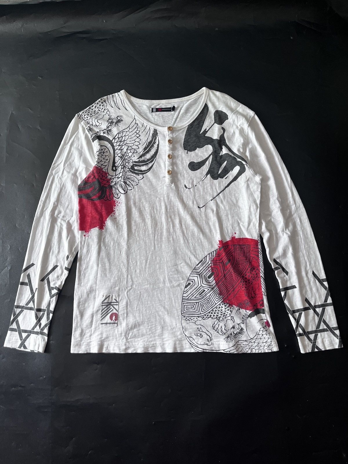 Japanese Brand Japanese Crazy Tatto Sanmaruichi kapital style Size US L / EU 52-54 / 3 - 1 Thumbnail