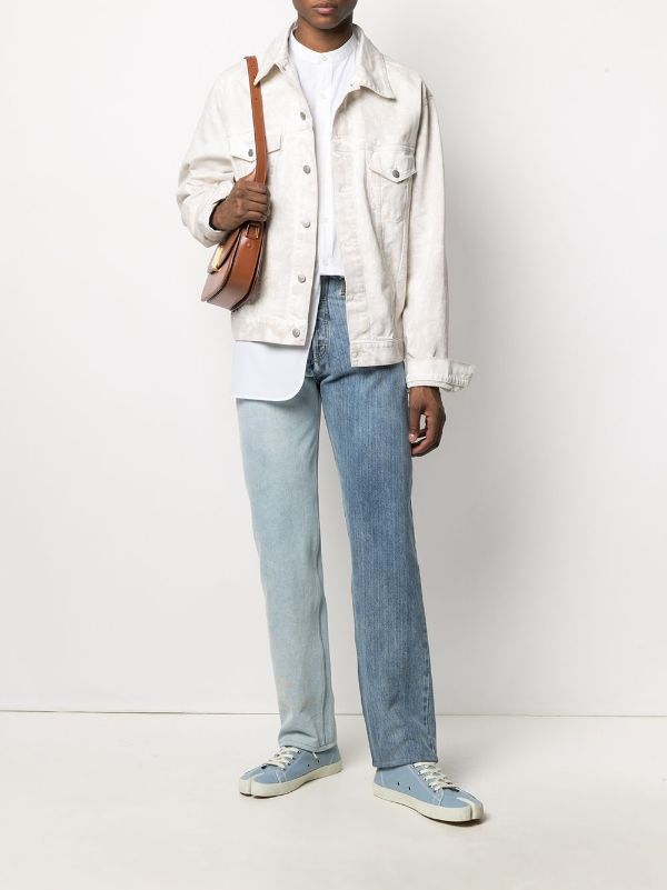 Maison Margiela o1y1124 Shirt In Bright White Size US M / EU 48-50 / 2 - 2 Thumbnail