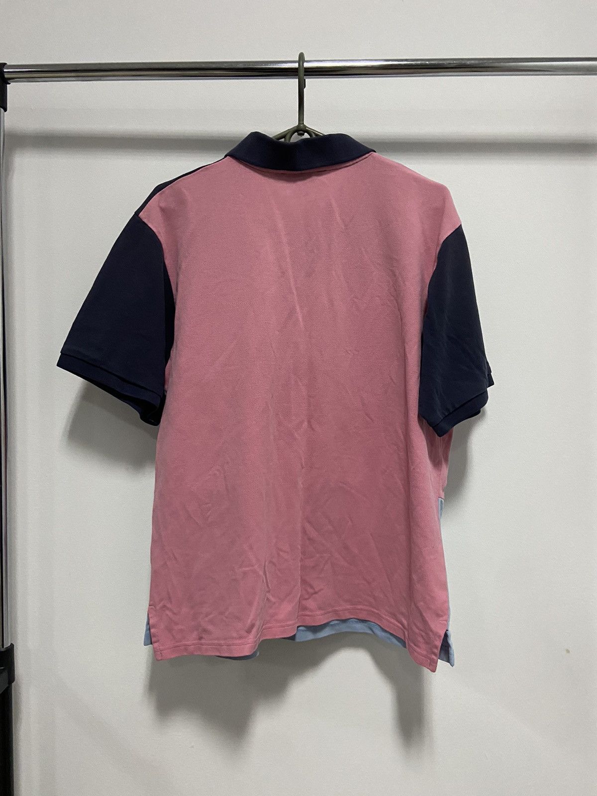 Vintage × Yves Saint Laurent Yves Saint Laurent Vintage polo stripes big logo t shirt Size US XL / EU 56 / 4 - 3 Thumbnail