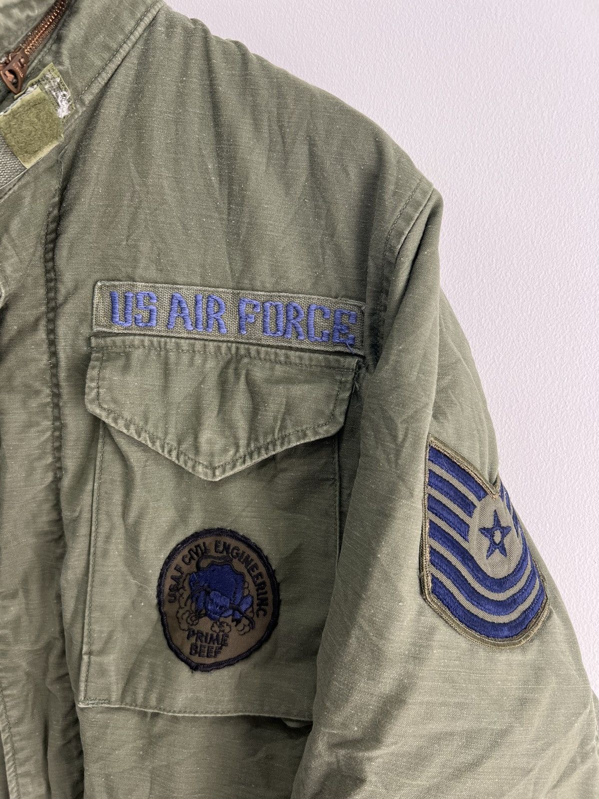 Alpha Industries Vtg Alpha Industries Field Jacket Coat army usa air force Size US S / EU 44-46 / 1 - 5 Thumbnail