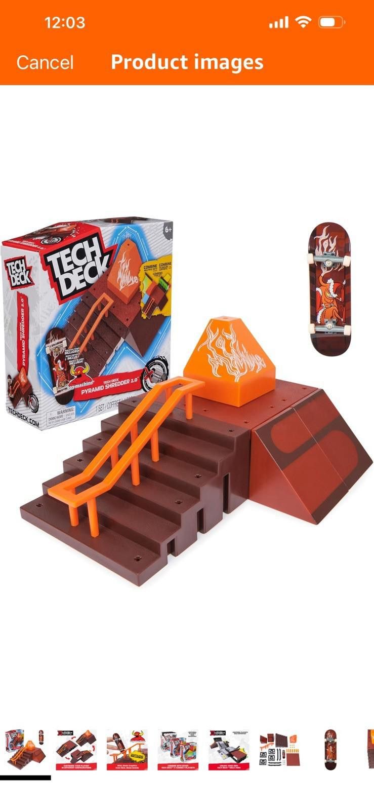 Other Tech Deck, Pyramid Shredder 2.0, X-Connect Park Creator Size ONE SIZE - 1 Thumbnail