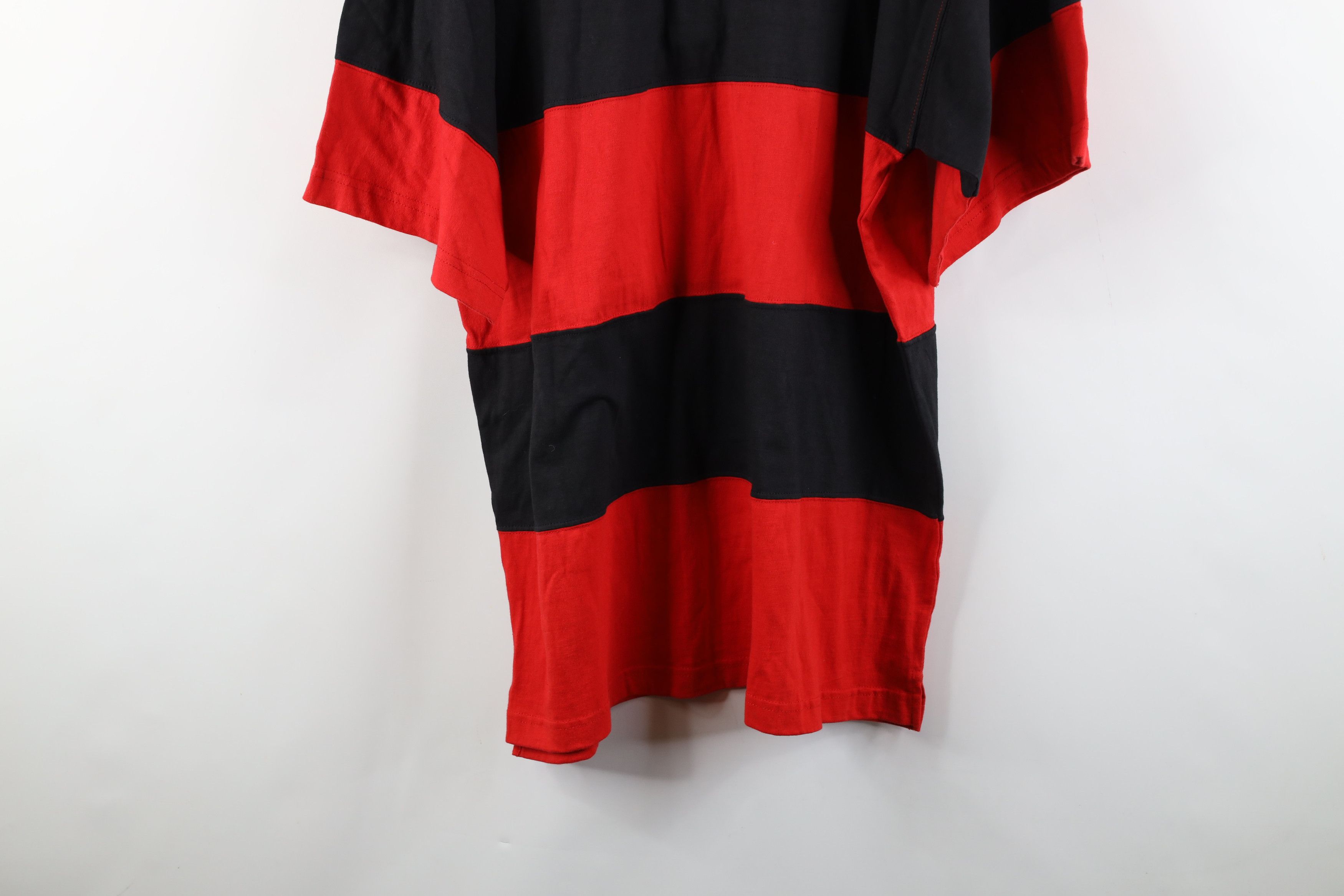 Vintage Vintage 90s Chicago Bulls Basketball Rugby Polo Shirt Cotton Size US L / EU 52-54 / 3 - 13 Thumbnail