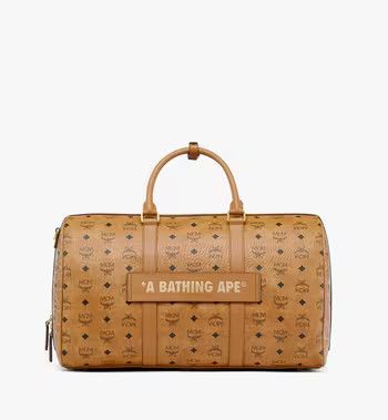 MCM o1mt1gz0125 Size: OS / Dragon-Detailed Luggage Brown/Black Size ONE SIZE - 4 Thumbnail